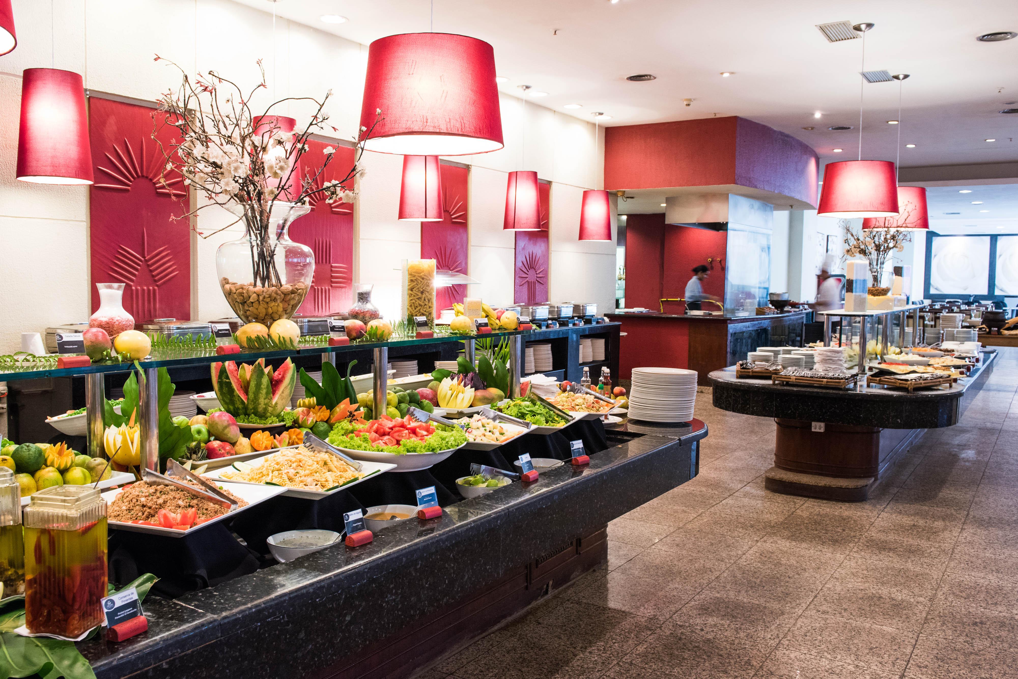 Vila Gale Eco Resort Angra Ангра-дус-Рейс Екстер'єр фото A buffet at a hotel
